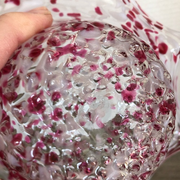 Vtg Chalet Glass End of Day Art Glass Bowl - Picture 8 of 15